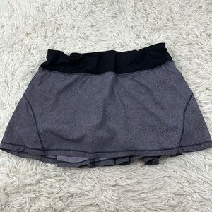 Lululemon Circuit Breaker Skirt II (Regular) (13") Disperse Dusky Lavender Black